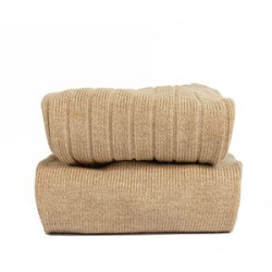 Cndor strmpebukser rib - Nougat - Lys Brunmeleret