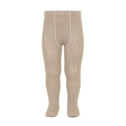 Cndor strmpebukser rib - Nougat - Lys Brunmeleret