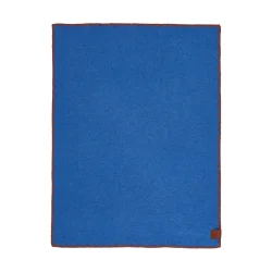 Klippan Uldtppe - Blue/Orange