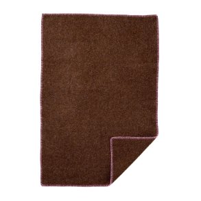 Klippan Uldt�ppe - Walnut/Pink