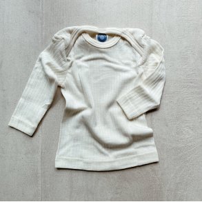 Cosilana Bluse Baby L/ - Uld/Silke/Bomuld - Natur