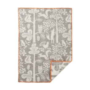 Klippan Uldtppe - Tree Climbers Grey