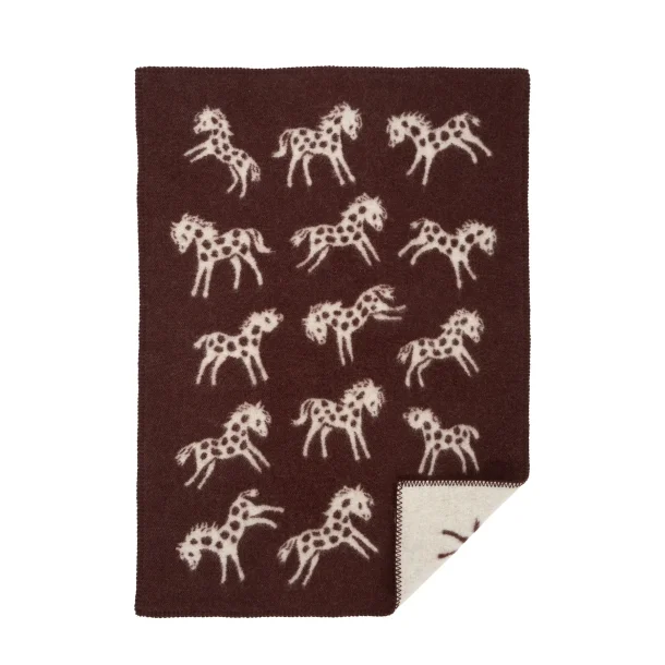 Klippan Uldt�ppe - Pony - Brown