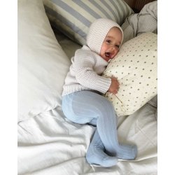 Cndor Strmpebukser Rib - Light Blue