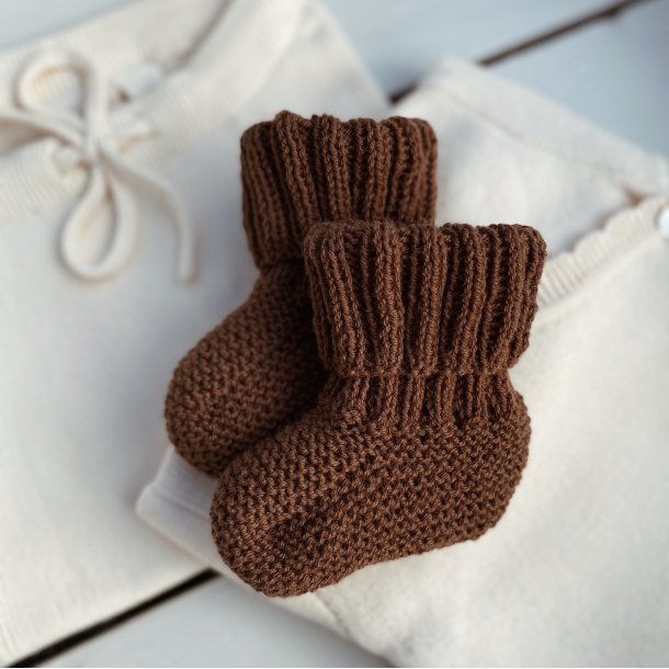 �kounger Baby Futter - Merino - Chocolate