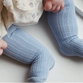 C�ndor Str�mpebukser Rib - Light Blue