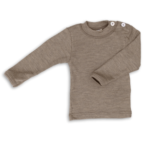 Engel Baby Bluse - Uld/Silke - Walnut