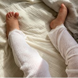 Joha - Leggings Pointelle - Uld/silke