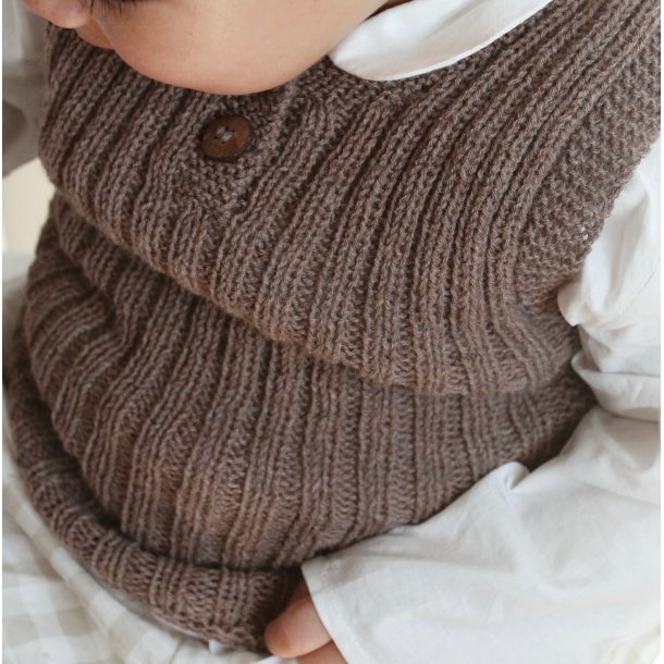 �kounger Ribvest - Merino - Hazel