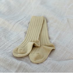 Cndor Knstrmper Rib - Light Yellow