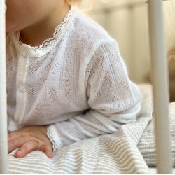 Joha - Jumpsuit Pointelle - Uld/silke