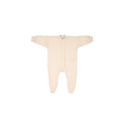 Cosilana Sleep Suit - MED FDDER - 100% Uld - Natur