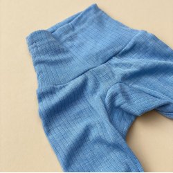 Cosilana Pants - Uld/Silke/Bomuld - Blue