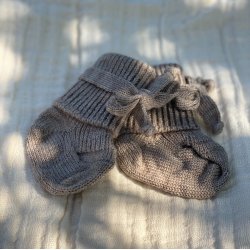 Hirsch kologiske Babyuldsokker - Valnd