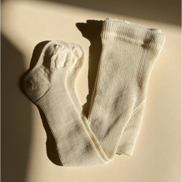 Grdo Uldstrmpebukser Baby - Natur
