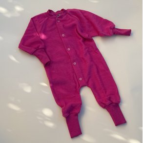 Cosilana Sleep Suit - UDEN FDDER - 100% Uld - Pink