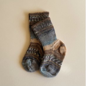 Hirsch kologiske Uldsokker - Multifarvet - Brun