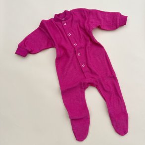 Cosilana Sleep Suit - MED FDDER - 100% Uld - Pink