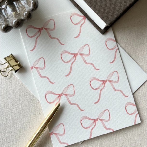 Lignes Bleues Kort - Ruban Coral