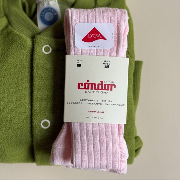 Cndor Strmpebukser Rib - Pink