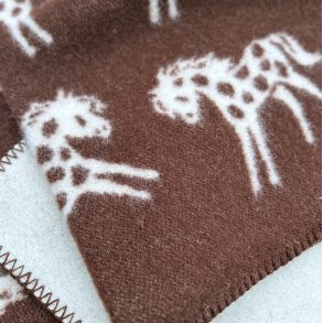 Klippan Uldt�ppe - Pony - Brown