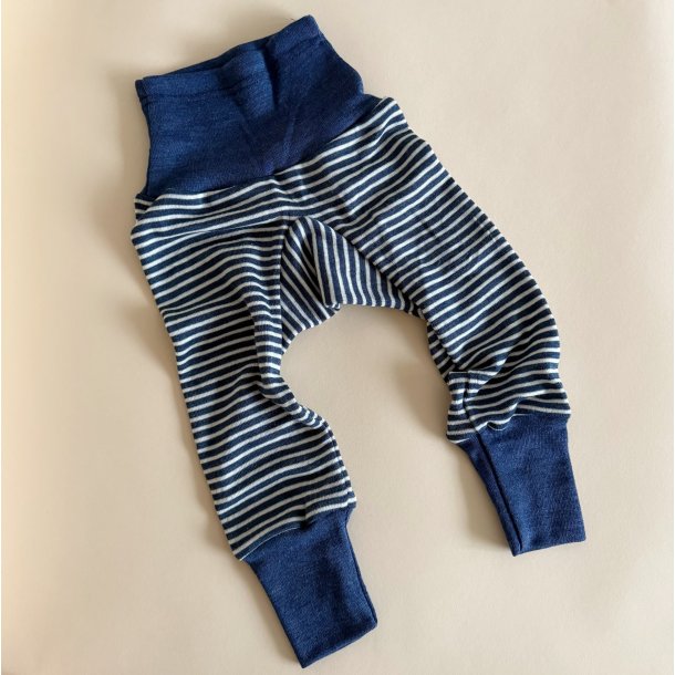 Cosilana Baby Pants - Uld/Silke - Navy/Natur