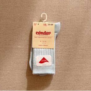 C�ndor Ankelstr�mper Rib - Baby Blue