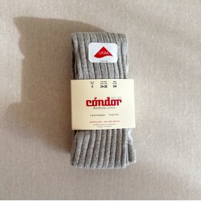 C�ndor Str�mpebukser Rib - Light Grey - Gr�meleret