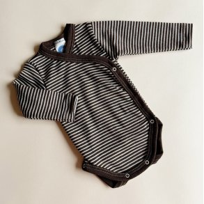 Cosilana Wrap Body - Uld/Silke - Brown/Natur