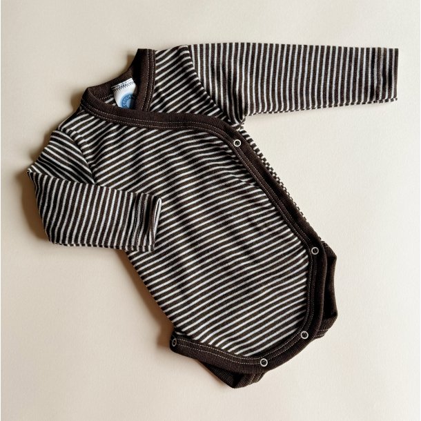 Cosilana Wrap Body - Uld/Silke - Brown/Natur