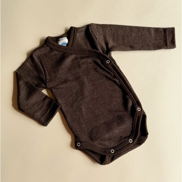 Cosilana Wrap Body - Uld/Silke - Brown
