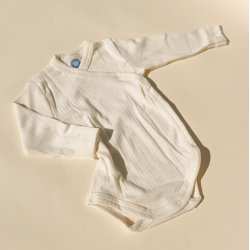 Cosilana Wrap Body - Uld/Silke/Bomuld - Natur