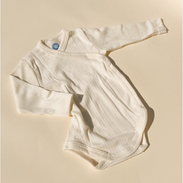 Cosilana Wrap Body - Uld/Silke/Bomuld - Natur