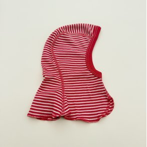 Cosilana Balaclava - Uld/Silke - Red/Natur
