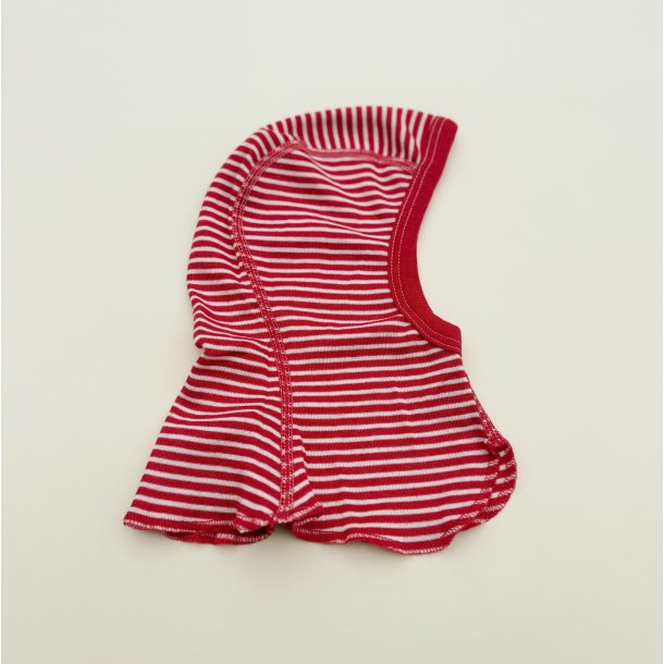 Cosilana Balaclava - Uld/Silke - Red/Natur