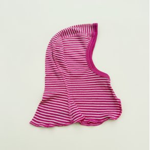 Cosilana Balaclava - Uld/Silke - Pink/Natur