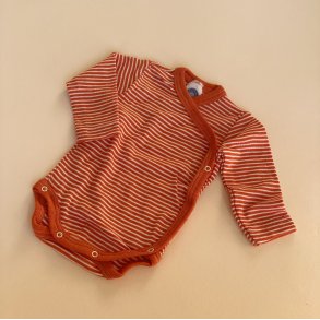 Cosilana Wrap Body - Uld/Silke - Safran/Natur