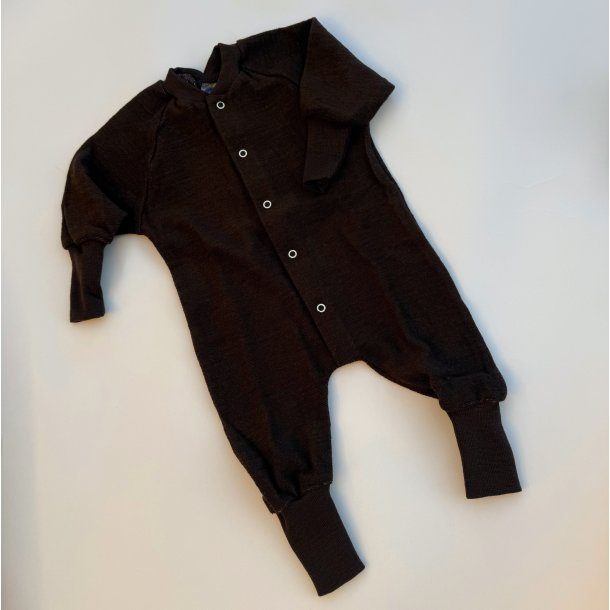 Cosilana Sleep Suit  - UDEN F�DDER - 100% Uld - Brown