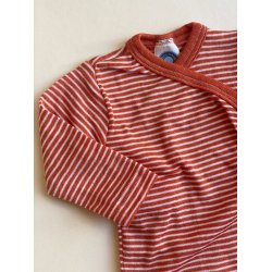 Cosilana Wrap Body - Uld/Silke - Safran/Natur