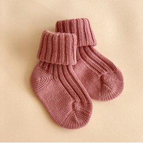 Grdo Uldsokker Baby - Old Rose