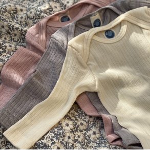 Cosilana Body L/ - Uld/Silke/Bomuld - Grey 