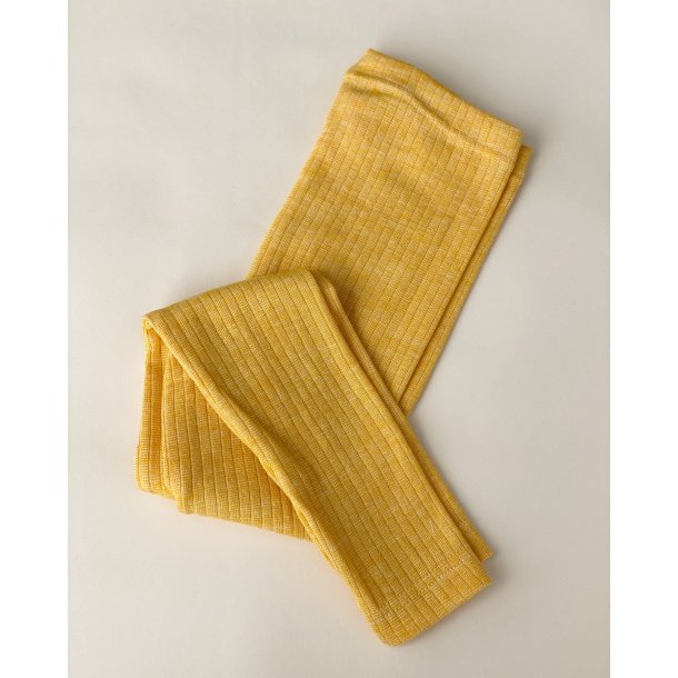Cosilana Leggings - Uld/Silke/Bomuld - Yellow