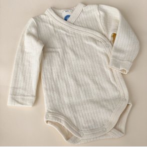 Cosilana Wrap Body - Uld/Silke/Bomuld - Natur