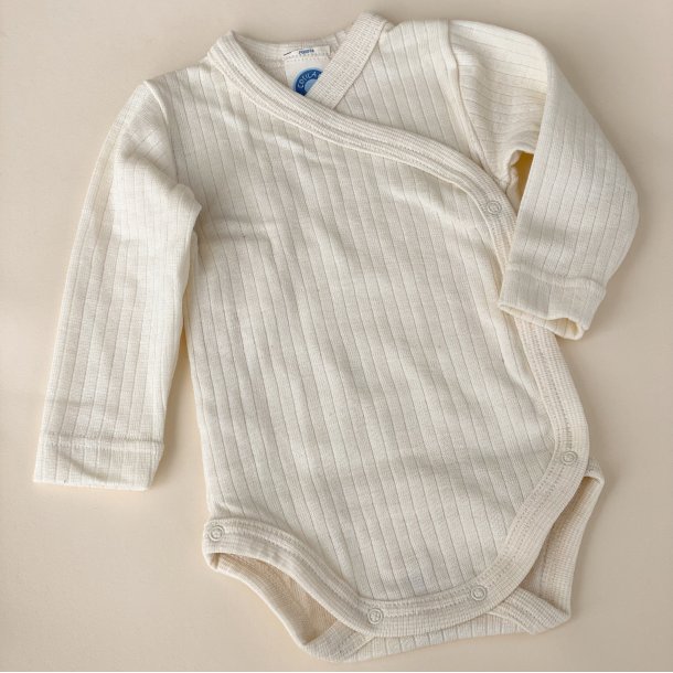 Cosilana Wrap Body - Uld/Silke/Bomuld - Natur
