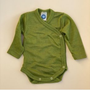 Cosilana Wrap Body - Uld/Silke - Green