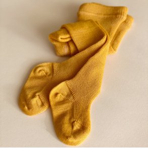 Grdo Uldstrmpebukser Baby - Warm Yellow