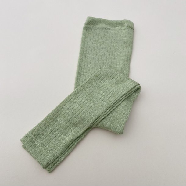 Cosilana Leggings - Uld/Silke/Bomuld - Green
