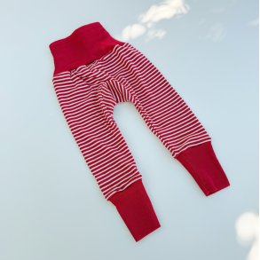 Cosilana Baby Pants - Uld/Silke - Red/Natur