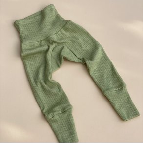 Cosilana Pants - Uld/Silke/Bomuld - Green