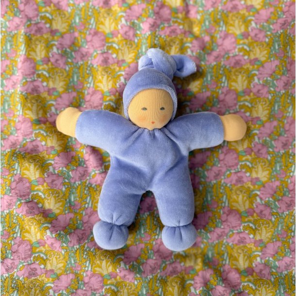 Nanchen Natur Pimpel Velour - Lavendel